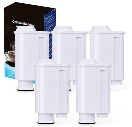 Filtro For L'acqua Del Caffè, Compatibile Con Brita Intenza+, Compatibile Con Philips Saeco CA6702/00, Compatibile Con Gaggia 21001711, Compatibile Con Macchina Bosch(5PCS)