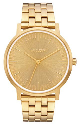 Nixon Armbanduhr Porter All Gold