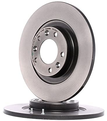 BREMBO 2x Bremsscheibe Hinterachse Voll 08.C309.11 Voll | Kompatibel mit: CITROËN C4 GRAND PICASSO II, C4 PICASSO II, C4 SPACETOURER, GRAND C4 SPACETOURER, JUMPY III Bus