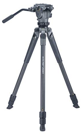 Vanguard Alta Pro 2V 263CVP Carbon Fiber Video Tripod with Alta PH-123V Video Head