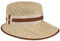 LIERYS Mialia Schute Strohhut - One Size - Hut aus 100% Seegras-Stroh - Elegante Form - Sonnenschutz - Damen Frühjahr/Sommer braun One Size
