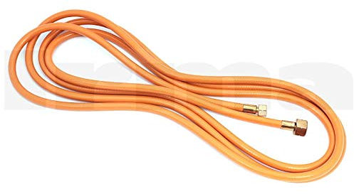 BSD Gasschlauch 5m - 21.8mm x 3/8” - Propan Gasschlauch, Gasherd Schlauch