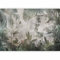 murando - Papier peint panoramique nature 350x256 cm - Revêtement mural décoration pour chambre salon - Design moderne - Vert gris - Tropical feuilles jungle paysage plantes nature b-C-0821-a-a