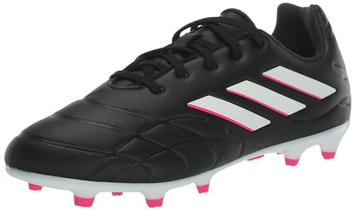 adidas Copa Sense.1 Fußballschuhe für festen Boden, Kinder, Schwarz/Zero Metallic/Team Shock Pink, 10.5 Little Kid