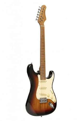 Stagg SES-55 SNB E-Gitarre der Serie 55 mit massivem Paulownia-Korpus