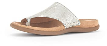 Gabor Damen Pantoletten, Frauen Slipper,Best Fitting,Slip-ons,Backless Slipper,Mules,Gartenschuhe,Sommerschuhe,sommerclogs,Mint,41 EU / 7.5 UK