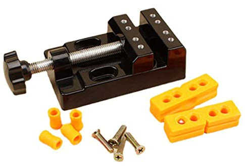 Rebellious Mini pince à mâchoire pour le travail du bois - Pince de table - Plieuse - Presse - Étau de table multifonction - Accessoires - Étau d'établi - Outil de modélisme - Étau de gravure