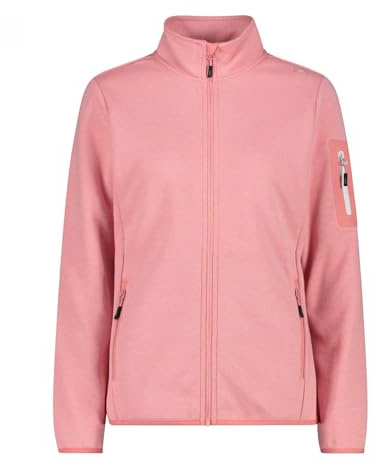 CMP Damen 34H6386 Knit-Tech-Fleece mit Inner Layer aus Mesh, orchidea-bianco, 38