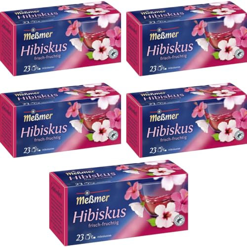 Meßmer Hibiskus Tee 23 ST x 5 er Pack