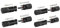ABSINA 4x Stecker & Buchse + 2x Montageschlüssel - Solarstecker für 2,5-6mm2 PV Kabel - Solar Stecker Set - Steckverbinder Solar - Solarkabel Stecker für Solaranlage - Steckersolaranlage