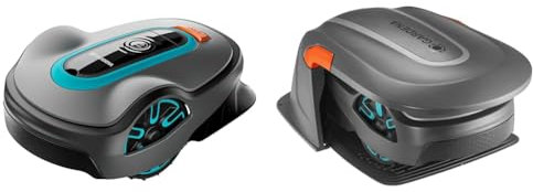 Gardena Tondeuse robot smart SILENO life 750 m² Set: Technologie LONA IA innovante & abri tondeuse robot : protection optimale contre le soleil et la pluie