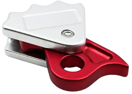 Sarini Seilgreifer,Seilbremse Kletter und Absturzsicherung,selbstbremsendes Abseilgerät,selbstbremsendes Getriebe,automatische Verriegelung,geeignet für 9–12 mm Seil,Rettungskletterausrüstung