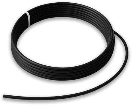 Premium X Fahrzeugleitung FLRY-B 5m 4mm² Schwarz I Flexible KFZ Kabel Litze I asymmetrisch konstruiert I für Fahrzeuge, Motorräder, Anhänger & Wohnwagen