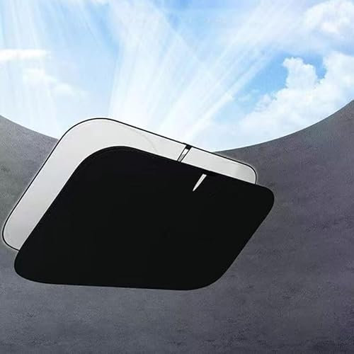 Sonnenschutz Auto Frontscheibe für Mazda CX-70,UV-Schutz Sonnenschirm Windschutzscheibe Hitzeschutz Plane Faltbarer Vorne Sommer Schrim Frontscheibenabdeckung