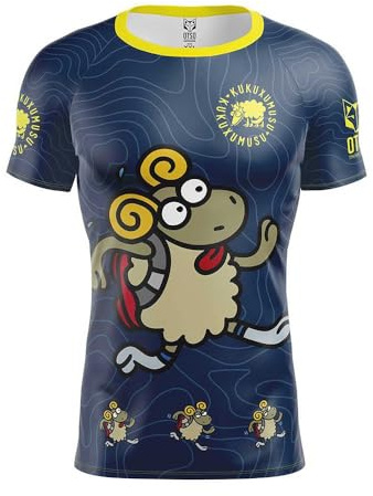 Otso Kukuxumusu Bildot Trail Short Sleeve T-Shirt M Blue