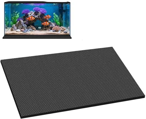 Aquarium Mat Rutschfest, Stoßdämpfend, Schützend | Unter Aquarium Ausgleichsmatte Für Schildkröten, Kampffische, Riffaquarien, Vasen, Blumentöpfe, Haushaltsgeräte, Möbel,