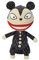 Disney Store Vampir-Teddy Offizielles kleines Kuscheltier aus Nightmare Before Christmas, 31 cm, Kuscheltier mit gestickten Gesichtszügen, geeignet ab 0 Jahren