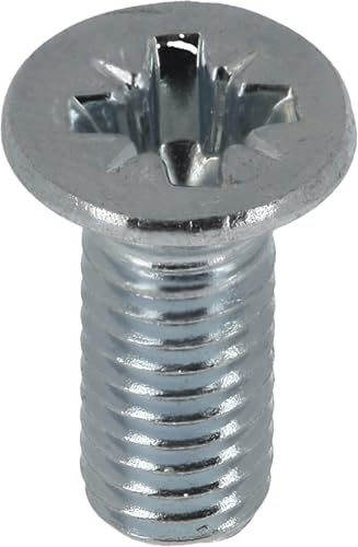 Restagraf - Vis à Métaux Fraisée Spéciales Disque de Frein - Fixation Carrosserie et Pièces Mécaniques - Acier - M6-1.00 x 16 mm - Réf. 7271 - Sachet de 40