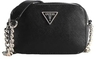 GUESS Women Noelle Crossbody Camera Bag, Schwarz