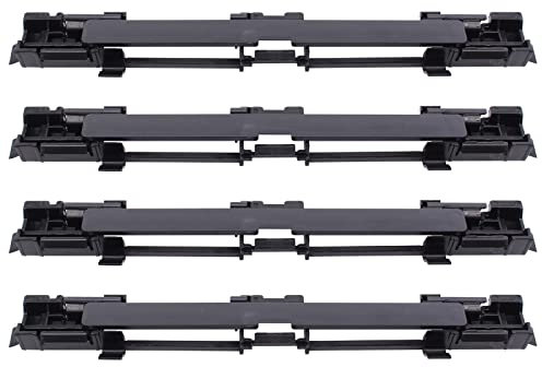 HouYeen Dachträger Abdeckleiste Zierleiste für Opel Astra H Zafira B 2004-2010, 4 Stück, Schwarz, Auto, Pkw, TRANSPORT_RACK, Railing Mount, ABS