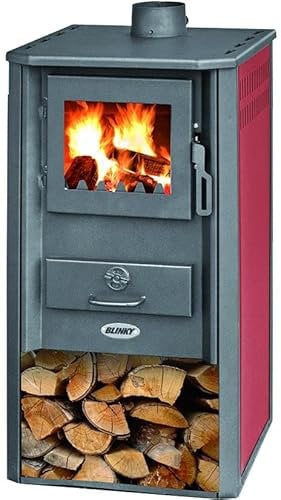 Blinky 9815020 Stufa a Legna, Rosso