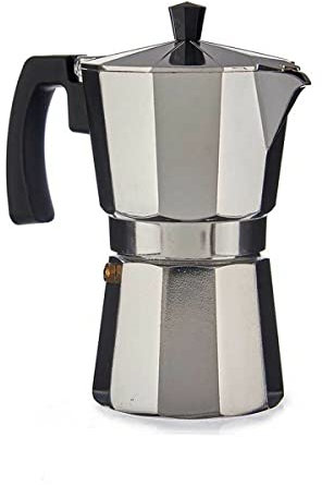 Cafetera Italiana 3 Tazas Aluminio