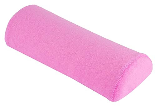 XNHIU Nail Cushion Pink Soft Hand Cushion Nail Art Hand Pillow Hand Cushion Arm Rest for Nail Art Manicure (Pink)