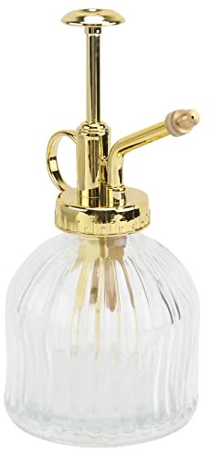 Operitacx Glas Sprühkanne Für Zimmerpflanzen Mit Langer Tülle Transparenter Vintage Glas Gießkanne Für Innen- Und Außenbereich Luftfeuchtigkeit Erhöhen