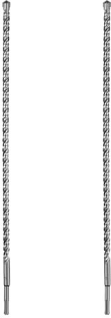 SALI SDS Plus Bohrer Set 14x600mm 2tlg. Hammerbohrer Set Betonbohrer mit 4 Hartmetall Spitze Präzises und Schnelles Bohren in Beton Zubehör Bohrhammer Steinbohrer Lang für Stahlbeton,Mauerwerk Ziegel