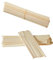 200 Stück Zuckerwatte Stäbe Vierkant 30cm x 4mm Zuckerwattestäbe Eckig Stäbchen Bambusstäbe für Zuckerwattemaschine Natürliches Bambus Holz für Holzarbeiten, Kunstprojekte & DIY