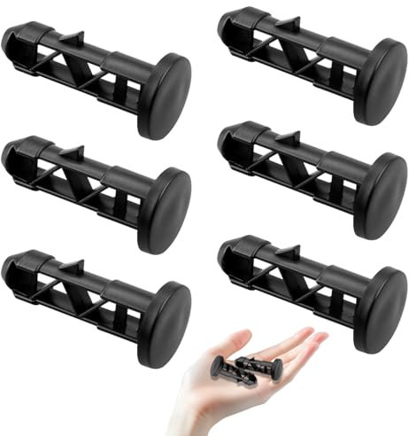 3 Pairs Wheelie Bin Compactor Lid Locks – Waste Bin Lid Fasteners for Secure & Garbage Storage – Easy to Install & Weather-Resistant Design