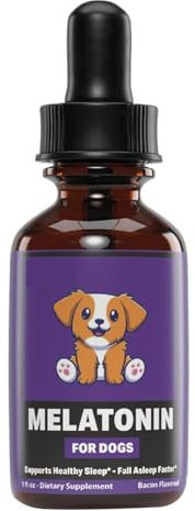 Hund Beruhigungstropfen, Beruhigende Tropfen Für Haustiere 60ml, Entspannungsmittel Für Welpen & Schlafhilfe Nahrungsergänzung