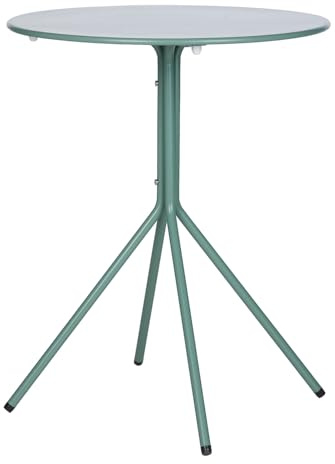 BUTLERS Bistrotisch Ø60cm Stahl -Rendezvous- Stehtisch in modernem Design | Wetterfester Hochtisch & Bartisch | Runder Bartisch pulverbeschichtet | Gartenmöbel & Balkonmöbel