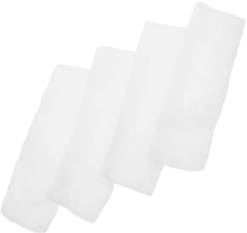 Toyvian 4 Pezzi Filtro per Friggitrice ad Aria, Sponge Filters, Filtro di Ricambio per Friggitrice ad Aria, Spugna Bianca Lavabile, Accessori per Cottura Sana e Mantenimento del Sapore,