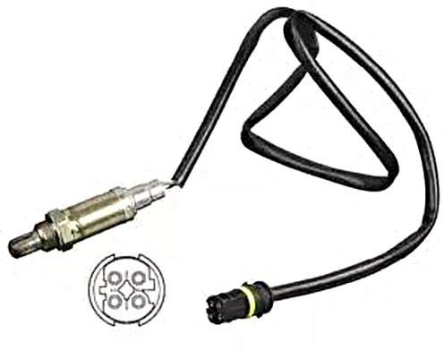 DELPHI ES11123-12B1 Lambdasonde Oxygen O2 Sensor Beheizt Kompatibel mit BMW 3 Limousine E46 11781404697 11781437586 ES11123