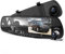 Pyle Dual Dash Cam Rearview Mirror, 720p HD Front and Rear Car Camera, Waterproof Backup Cam with 4.3 Display, G-Sensor, Loop Recording, Rechargeable Battery, Micro SD Support,12.0''x1.6''x3.3''