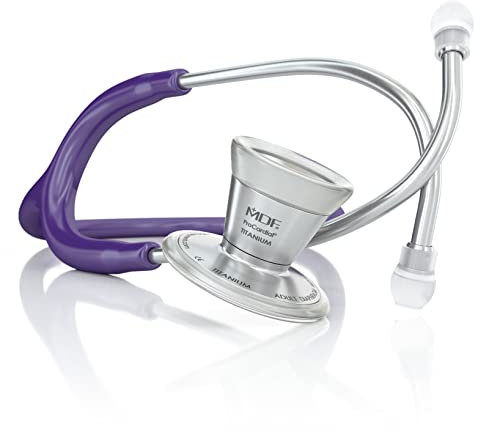MDF ProCardial Core Leichte Titan Kardiologie Zweikopf-Stethoskop - Lila (MDF797T-08)