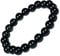 Black Tourmaline Bead Bracelet Chakra Energy Healing Protection Relieves Stress Anxiety Gift for Men & Women 8mm