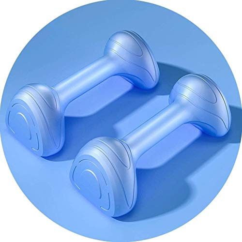 Fitness-Hanteln für Damen, Anfänger, Paar kleine Hanteln, Yoga, Aerobic, Hilfshanteln, Zuhause, Freizeit, Sportgeräte, Hanteln, Hanteln, Hanteln, Set (Rosa 1 kg x 2) (blau 2 kg x 2