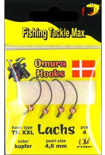 FTM Omura Omura Hook TH XXL Kupfer 4,6mm 0,82gr 4 Stück