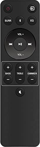 VINABTY EN212FD1H Mando a Distancia de Repuesto Aptos para Hisense Soundbar HS212F HS219 AX3100G HS216F HS216FW U5120GW AX5100G AX3120G HS2100 AX2106G HS205G