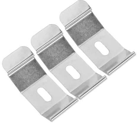 Garneck Lot de 3 accessoires pour stores vénitiens, rideaux, accessoires de bureau, supports pour lamelles de rideau, clips pour volants, clips pour stores, supports muraux pour stores verticaux