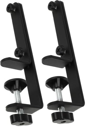 Homoyoyo 2pièces Supports De Panneau Perforé Pour Table Lot De Fer Robuste Conception Polyvalente Installation Facile Résistant à Usure