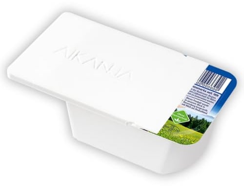 AIKANJA Home | Quarkdeckel 3 Stück | 8,1 x 11,7 cm | Für verschiedene Quarkbechergrößen | Nachhaltig & Wiederverwendbar | BPA-frei | Spülmaschinenfest bis 50 Grad | Made in Germany