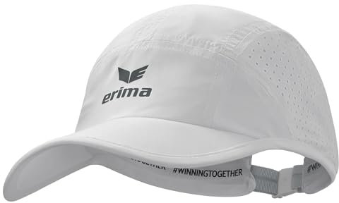 Erima Unisex Erwachsene TS Cap Function (2122502), New White, M