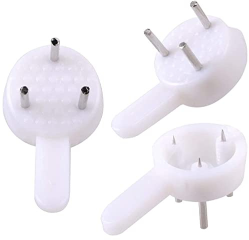 40Pcs Invisible Nail Screws Wall Hooks, Picture Hangers No Trace Multi-function for Art Decoration, Supports Clocks, Mirrors and More with Easy Installation, Suitable for Home,
