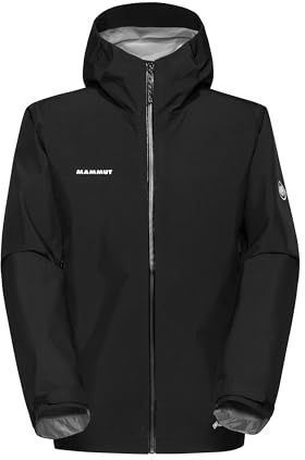 Mammut Crater Light HS Hooded Jacket - Men's, Black, L, 1010-31450-0001-115