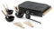 DOMO DO8719W Gourmet-Set Wok-Set/Pancake- Holzdesign - 6 Personen