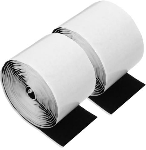 EXCEART Teppichklebeband Teppichaufkleber Doppelseitiges Teppichklebeband Nicht Teppichklebend Für Fliesen 2 Rollen Robustes Material