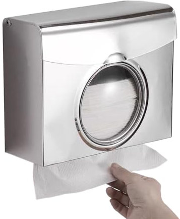 Wall Mounted Paper Towel Holder Wall Mounted Towel Dispenser Clear Storage Holder Toilet Paper Box No Punching Paper Box Roll Paper Tube Paper Box Toi Paper Box